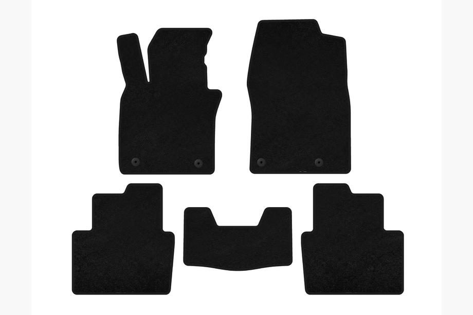 Mazda CX-30 2019- Textile Floor Mats Premium (Black) Image