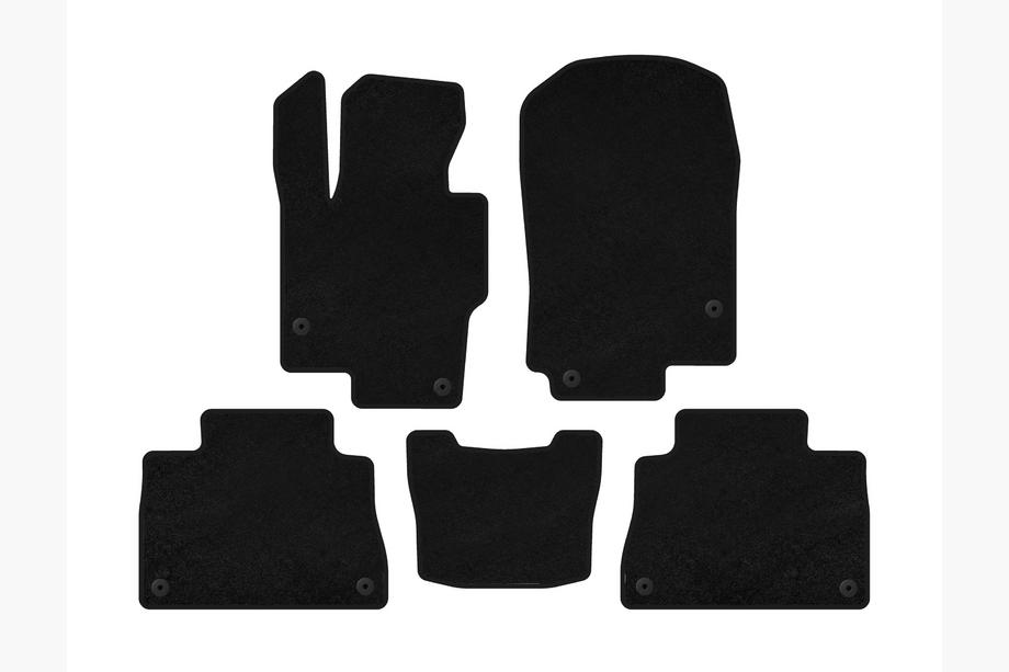 Mercedes GLE coupe C167 2019- Textile Floor Mats Premium (Black) Image