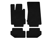 Mercedes CL-class C215 1999-2006 Textile Floor Mats Premium (black) photo 1