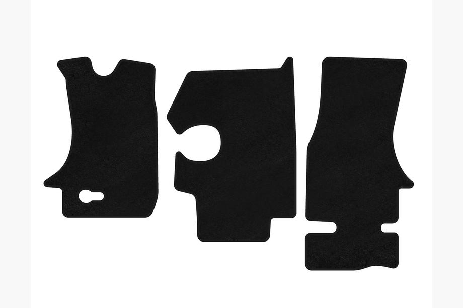 Mercedes T2 (507-814) 1967-1996 Textile Floor Mats Premium (black) Image