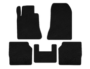 Mercedes S-class W140 1991-1998 Textile Floor Mats Premium (SD, Long Wheelbase, Black) photo 1