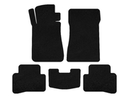 Mercedes C-class W202 1993-2001 Textile Floor Mats Premium (SD, Black) photo 1