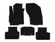 Mitsubishi ASX 2010-2023 Premium Textile Floor Mats (2019-2023, Black) photo 1