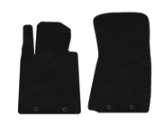 Nissan 370Z 2008-2021 Textile Floor Mats Premium (Coupe, Black) photo 1