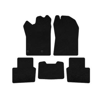 Textile Floor Mats Premium (Hybrid, Black) Nissan Qashqai 2021- photo 1