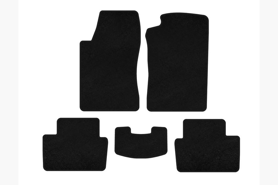Opel Vectra B 1995-2002 Textile Floor Mats Premium (LB, Black) Image