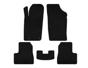 Peugeot 206 1998-2024 Premium Textile Floor Mats (2009-2013, black) photo 1