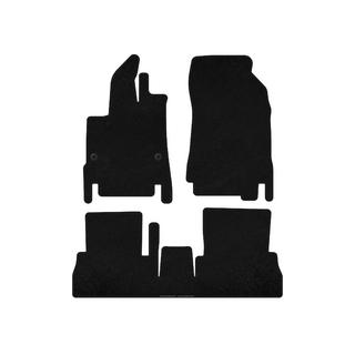 Textile Floor Mats Premium (7-Seater/Long Wheelbase, Black) photo 1