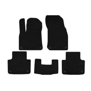 Textile Floor Mats Premium (black) Porsche Cayenne 2018- photo 1