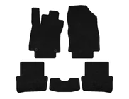 Renault Clio IV 2012-2019 Premium Textile Floor Mats (2012-2016, HB, 5-Door, Black) photo 1