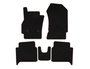 Renault Zoe 2012-2019 Textile Floor Mats Premium (HB, Black) photo 1