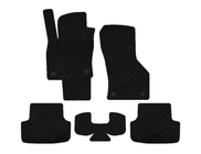 Seat Leon 2013-2020 Textile Floor Mats Premium (black) photo 1