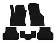Seat Leon 2013-2020 Textile Floor Mats Premium (2013-2016, SW, Black) photo 1