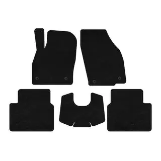 Premium Textile Floor Mats (Automatic, Black) photo 1