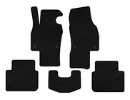 Skoda Scala 2018- Textile Floor Mats Premium (HB, Black) photo 1