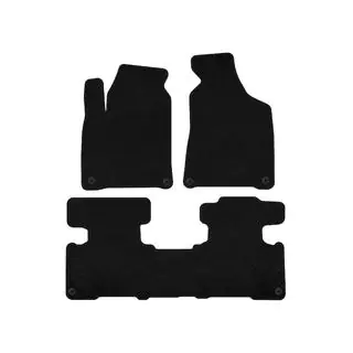 Premium Textile Floor Mats (2010-2016, Black) photo 1