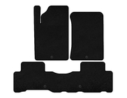 SsangYong Rexton II 2017- Textile Floor Mats Premium (black) photo 1