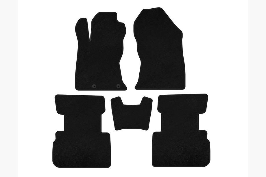 Subaru Forester 2018-2024 Textile Floor Mats Premium (Black) Image