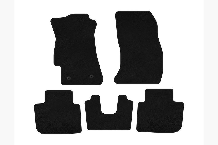 Subaru XV 2011-2017 Textile Floor Mats Premium (2011-2016, Black) Image
