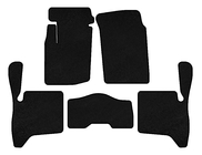 Suzuki Vitara 1998-2006 Textile Floor Mats Premium (3-Door, Black) photo 1