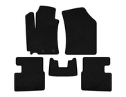 Suzuki Swift 2010-2017 Textile Floor Mats Premium (HB, 5-door, Black) photo 1