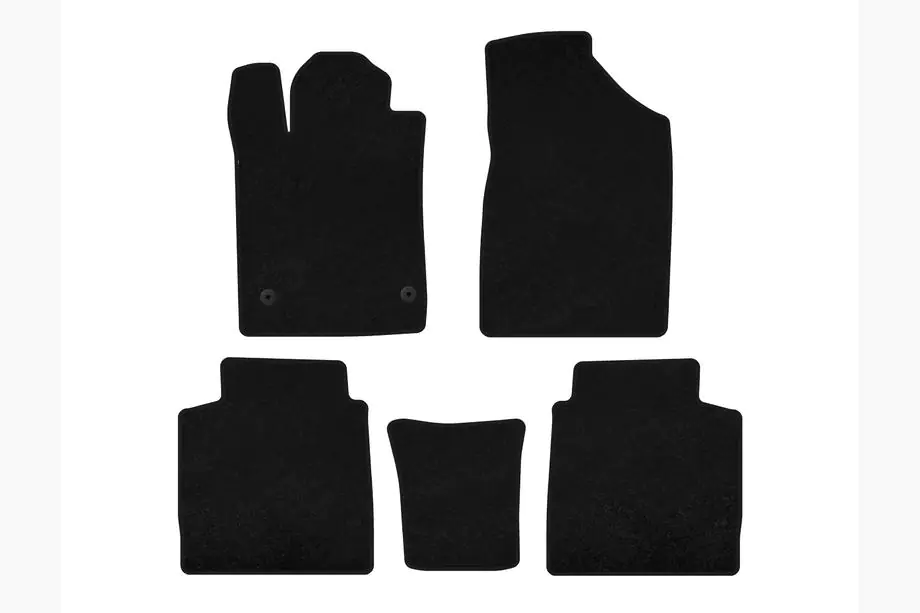 Toyota Avalon 2006-2012 Textile Floor Mats Premium (black) Image