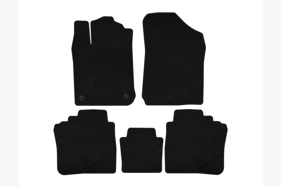 Toyota Avalon 2012-2018 Textile Floor Mats Premium (black) Image