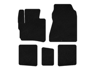 Toyota IQ 2008-2015 Textile Floor Mats Premium (HB, Black) photo 1