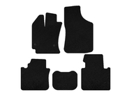 Toyota Venza 2008-2017 Textile Floor Mats Premium (Black) photo 1