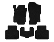 Volkswagen Arteon 2017-2025 Textile Floor Mats Premium (2022+, LB, Black) photo 1