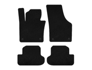 Volkswagen Beetle 2011-2015 Textile Floor Mats Premium (HB, Black) photo 1
