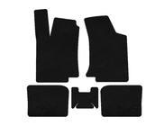 Volkswagen Golf 3 1991-2001 Textile Floor Mats Premium (HB, 3-Door, Black) photo 1