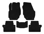 Volvo S80 2006-2016 Textile Floor Mats Premium (black) photo 1