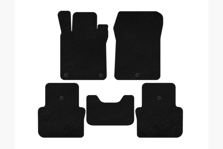 Acura TLX 2014-2020 Textile Floor Mats Premium (SD, Black) Photo 2