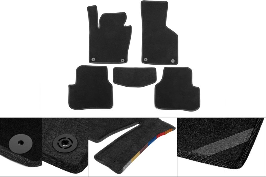 Kia Ceed 2018- Textile Floor Mats Classic (black) Image
