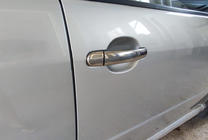 Skoda Fabia 2000-2007 Chrome Door Handle Covers (4 pcs, Stainless Steel) OmsaLine - Italian Stainless Steel photo 3