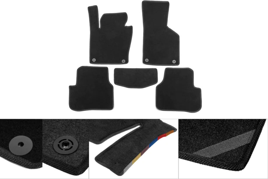 Citroen C-5 2008-2017 Textile Floor Mats Classic (black) Image