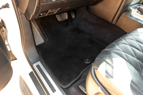 Toyota Land Cruiser 200 2007-2021 Textile Floor Mats Classic V-2 (2012-2021, Black) photo 1