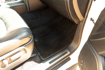 Toyota Land Cruiser 200 2007-2021 Textile Floor Mats Classic V-2 (2012-2021, Black) photo 9