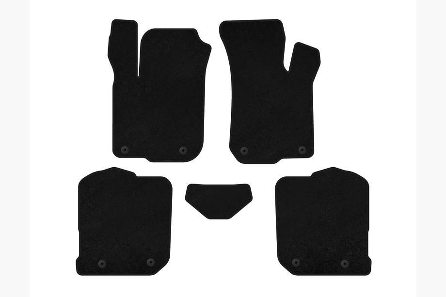 Audi A3 1996-2003 Textile Floor Mats Classic (HB, Black) Image