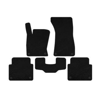 Textile Floor Mats Classic (Short, Black) Audi A8 2002-2009 photo 2