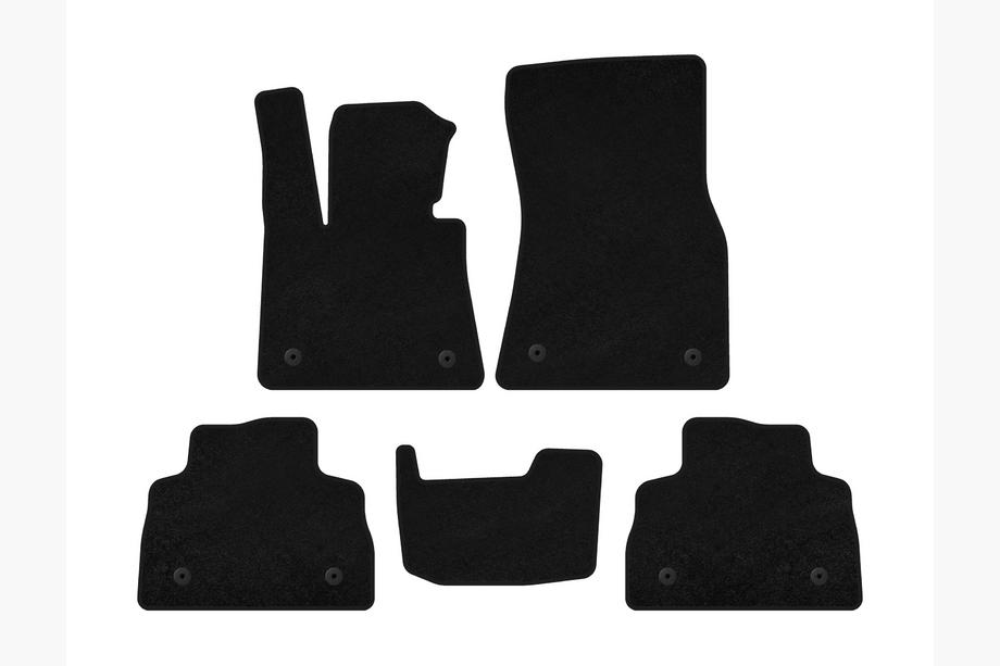 BMW X6 G06 2019–2027 Textile Floor Mats Classic (Black) Image