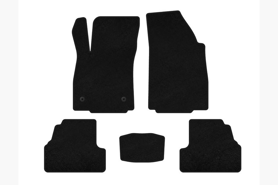 Buick Encore 2013-2019 Textile Floor Mats Classic (Black) Image