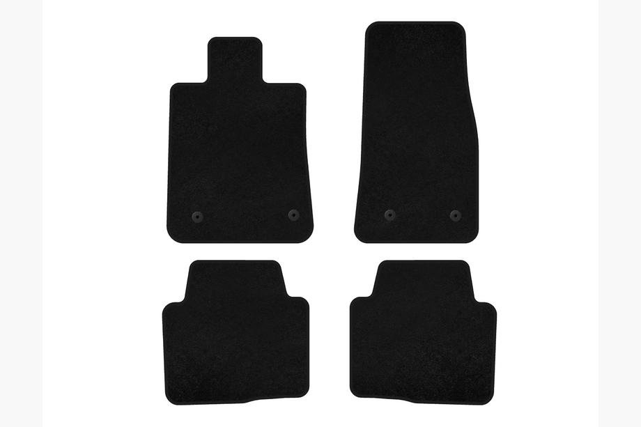 Cadillac CTS 2013-2019 Textile Floor Mats Classic (2013+, Black) Image