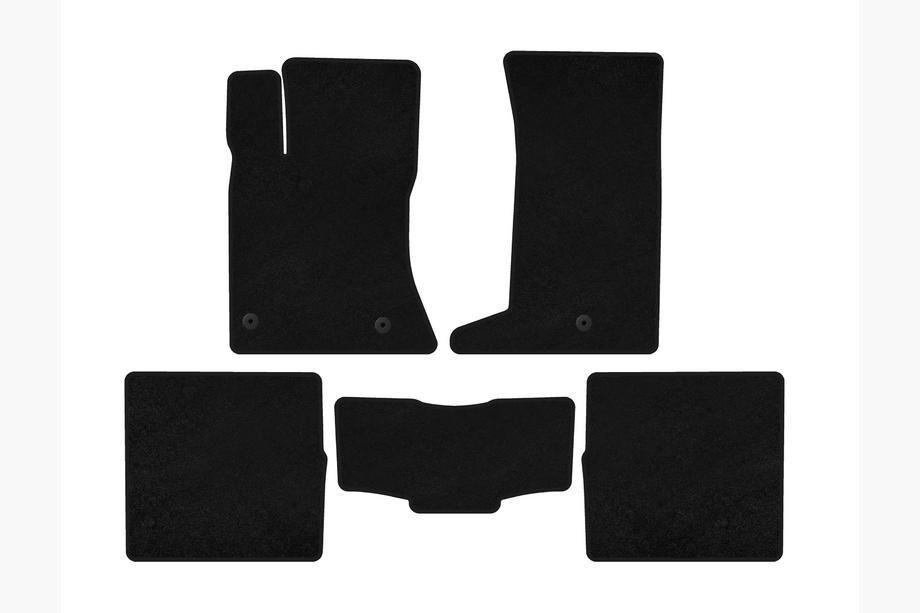 Cadillac SRX 2004-2009 Textile Floor Mats Classic (Black) Image