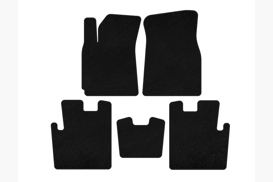 Chery Tiggo 1 2005-2016 Textile Floor Mats Classic (2009-2013, Black) Image