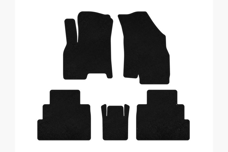 Chery Tiggo 7 2020- Textile Floor Mats Classic (Black) Image