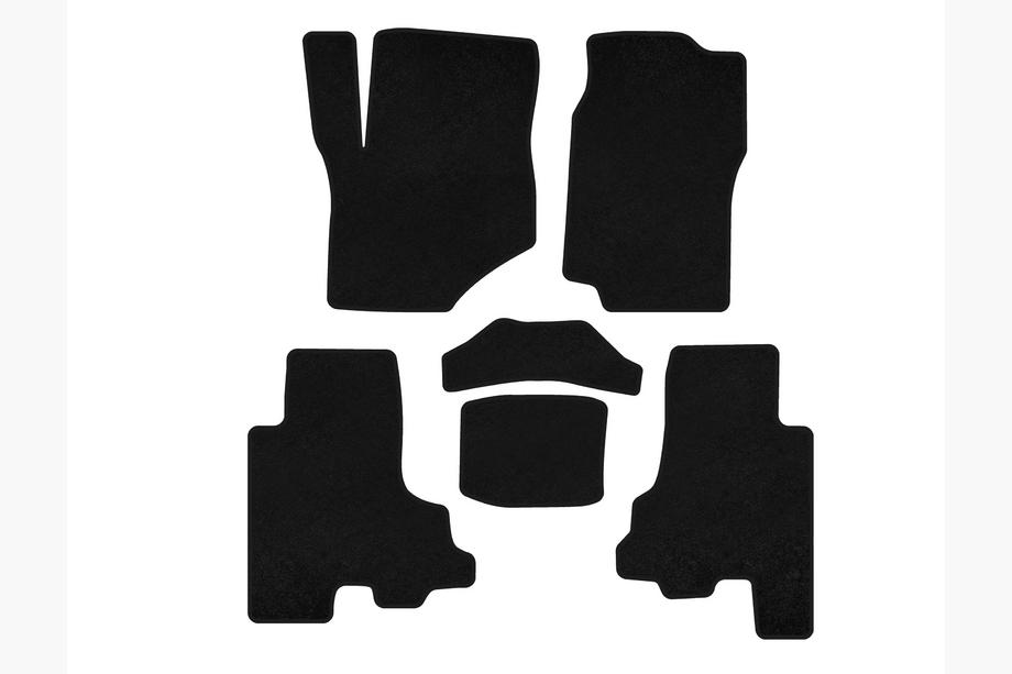 Chevrolet Trailblazer 2002-2012 Textile Floor Mats Classic (Black) Image