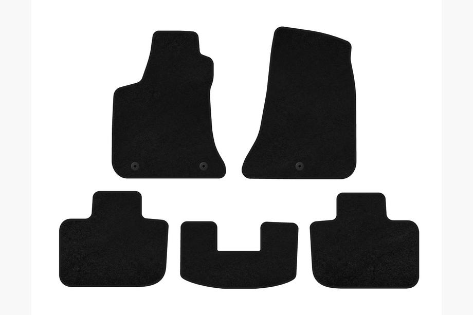 Chrysler C300 2011-2023 Textile Car Mats Classic V1 (Black) Image