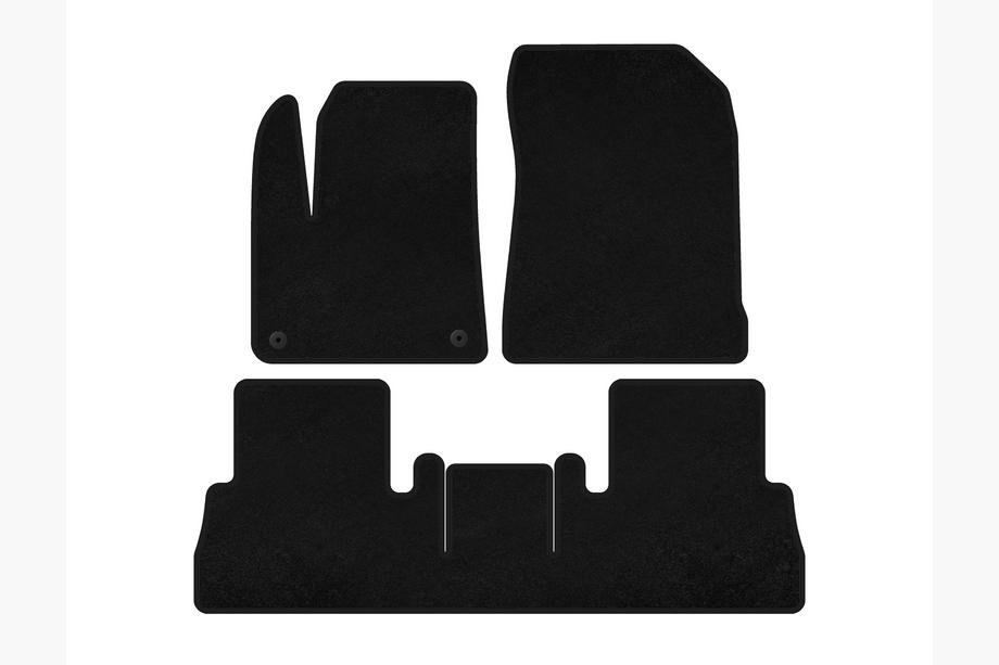 Citroen Berlingo/Multispace 2018- Textile Floor Mats Classic (Black) Image